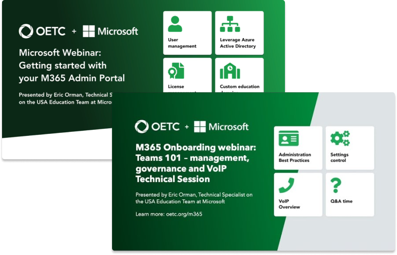 Microsoft with OETC