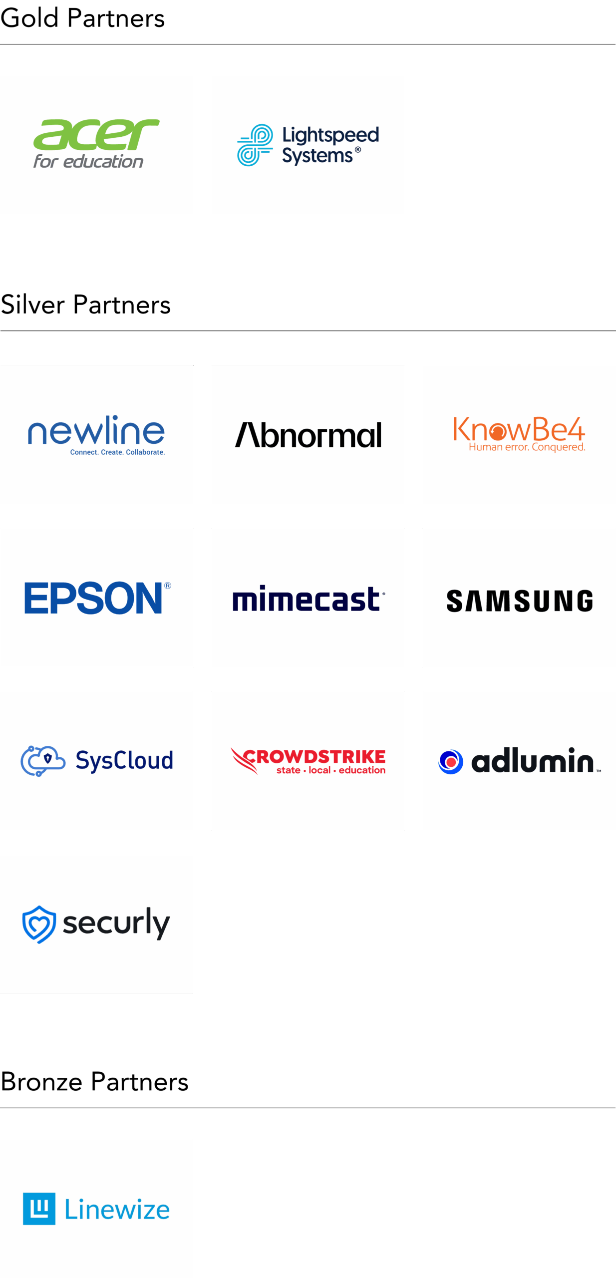 Summit 2023 Sponsors